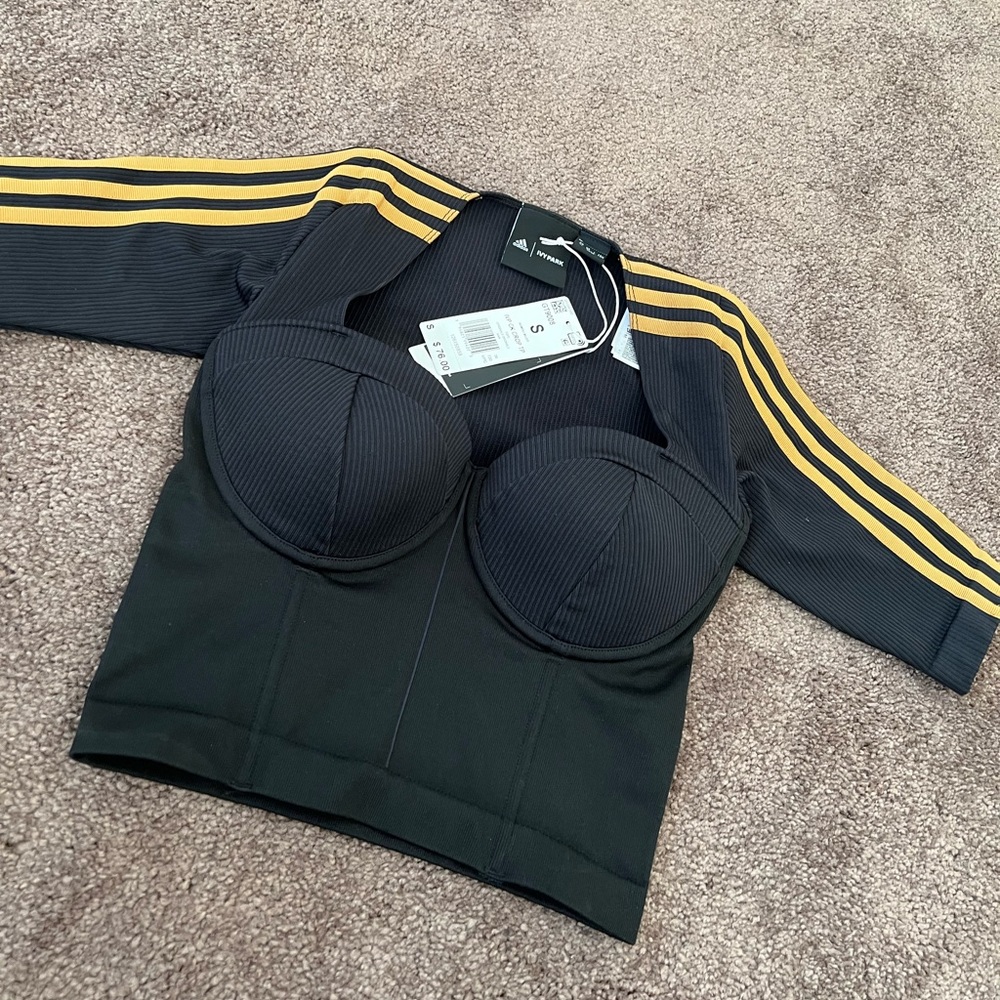 IVY PARK bustier crop top!
